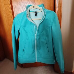 Women's Turquoise Jacket in Excellent Condition